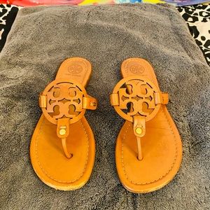 Tory Burch Tan Miller Sandals